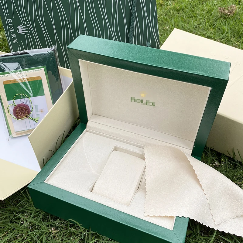 

High quality stock wooden green packaging rolexables watch box, Any