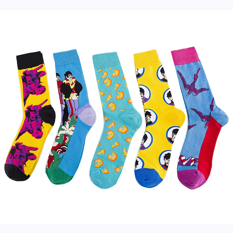 

XIANGHUI Fashion Women's Hosiery sports Personalized Street Socks autumn and winter stockings women socks