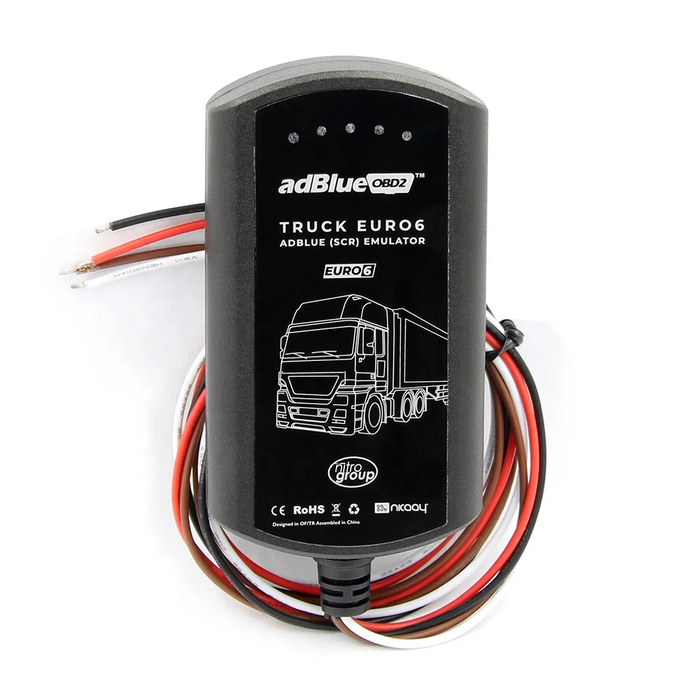 

OBD2 Truck Cable AdBlue Emulator Nox Emissions Reducing Adblue SCR Emulator For MB EURO 6 Truck Diagnostic Scanner