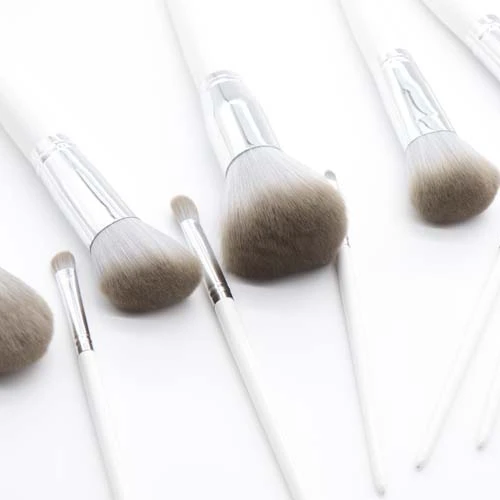 

2021 Grab powder uniform professional makeup brush set, Silver