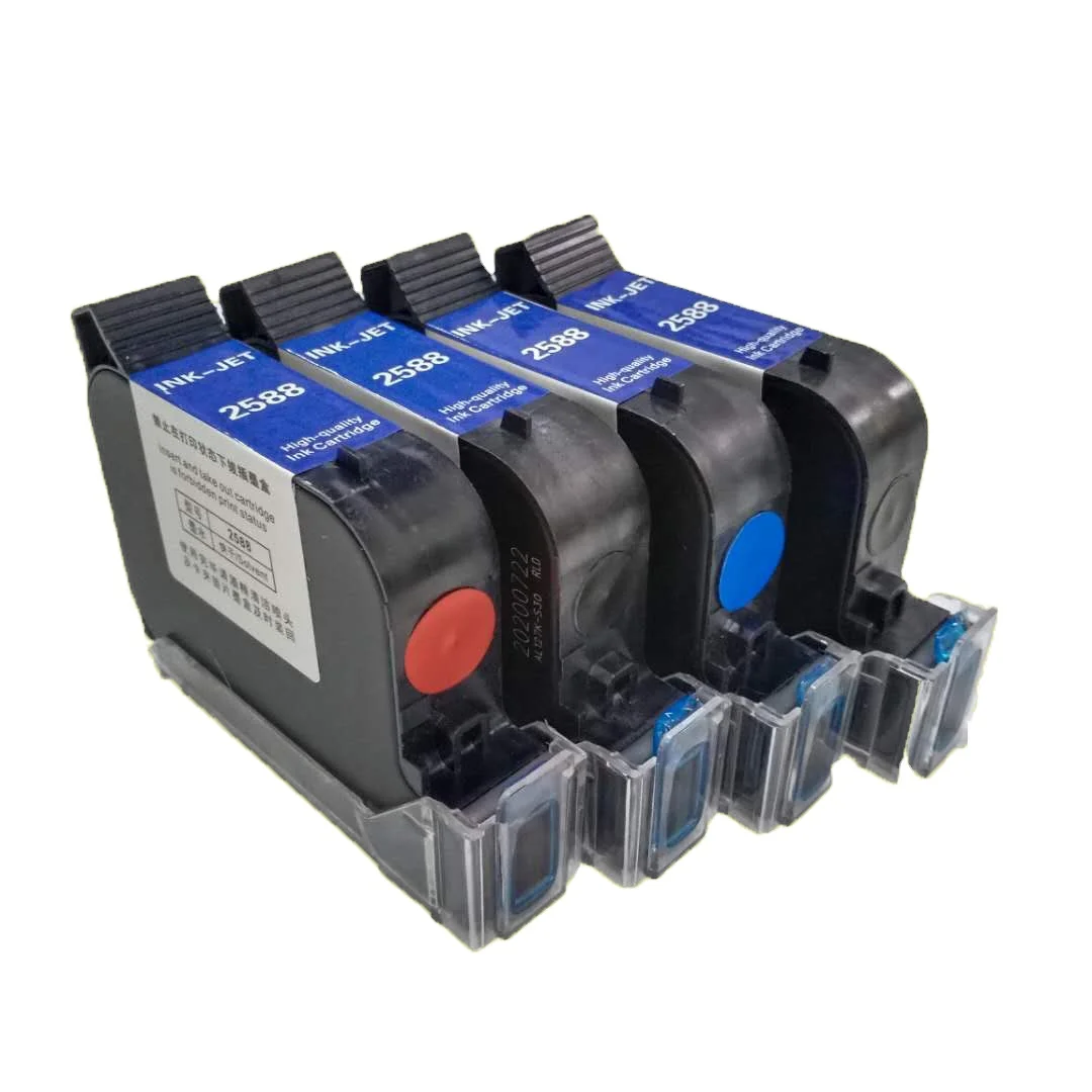 Faith Inkjet Printer Colorful Ink Cartridge Fast Dry Eco Solvent Print Height 12.7/25.4mm Printer Universal Ink Cartridge