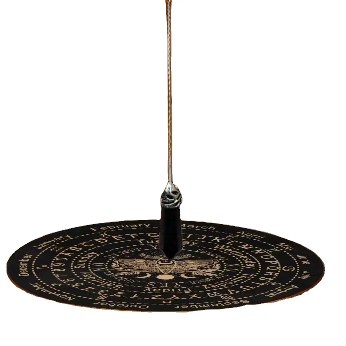 

Tailai Wooden Divination Pendulum Board Dowsing Divination