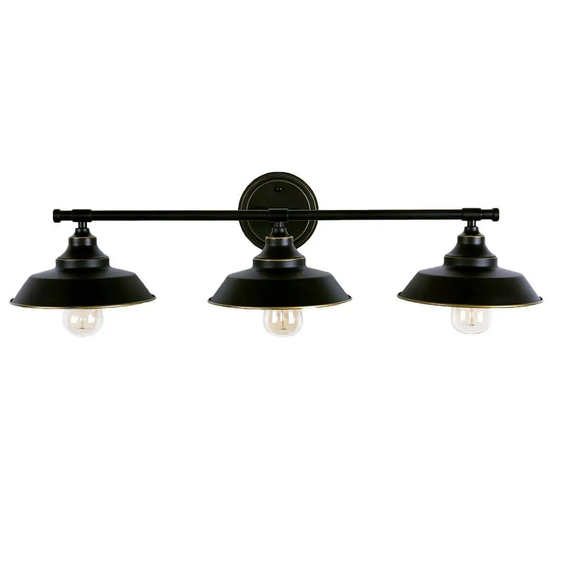 Durable Wrought Iron Nordic Retro Resdential Home Bedside Indoor E27 Bulb Led Ceiling Lights Wall Lamps