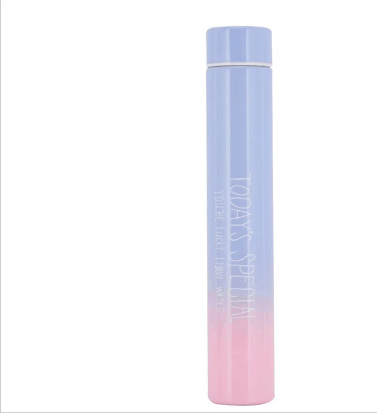 

Fashion popular hot Selling Straight Up Stainless Steel Thin Vacuum Insulated thermos flask