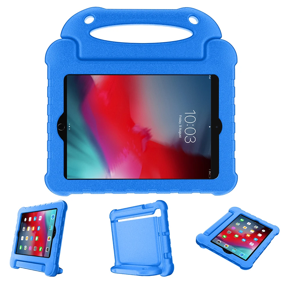 

Free Shipping Laudtec Tablet Case for iPad Mini 1/2/3/4/5 Eco-friendly EVA Foam Kids Protective Cover, Black, blue, pink, red, green, purple, orange