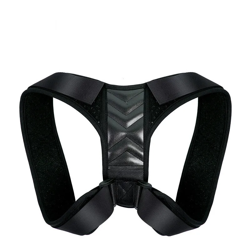 Amazon Best Upper Back Support Band Clavicle Support Back Straightener Shoulder Brace Posture Corrector For Men And Wome, Black