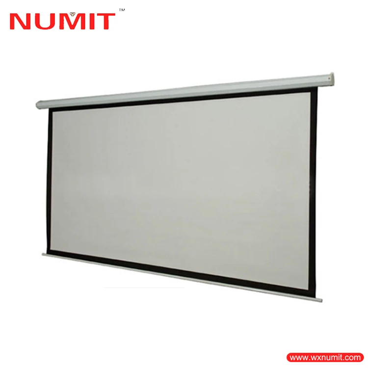 150 Motorized Projector Screen With Rf Remote Control Electric Projection