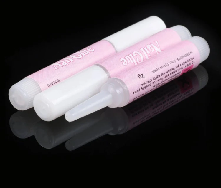 
Wholesale Mini Professional Private Label False Art Decoration Tips 2G Nail Glue 