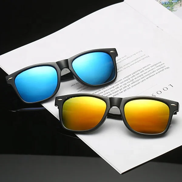 

Polarized 80's Retro Classic Trendy Stylish Square Sunglasses Sun Glasses for Men Women, Customized color