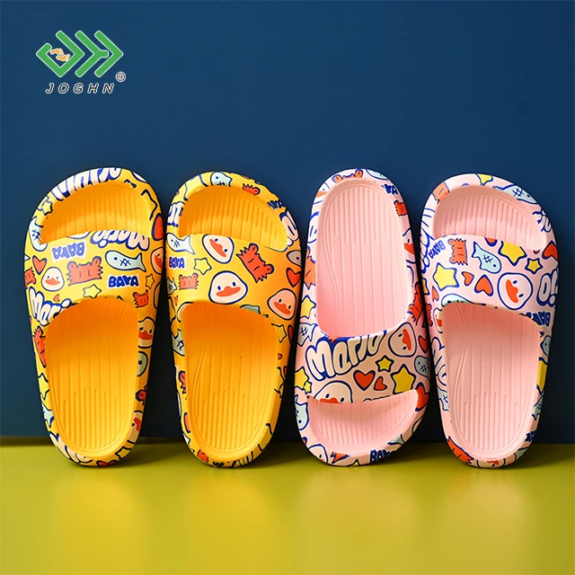 

Winter Slippers Kids Cotton Shoes Girls Boys Indoor Slippers cartoon slippers for kids, Yellow duck, pink rabbit, blue dragon