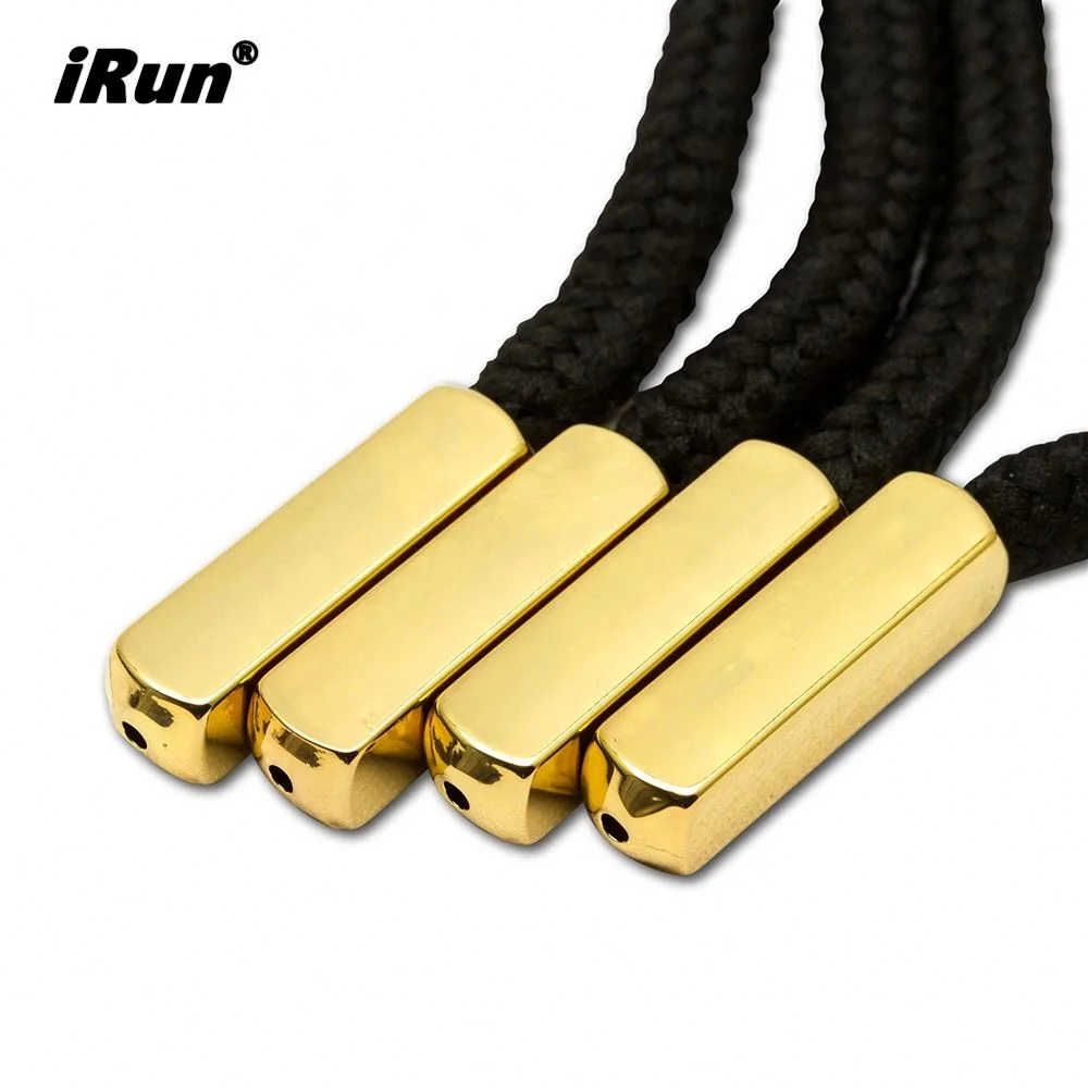 

New Product Drawcord Gold Hoodie String Custom Aglet, Gold;silver;gun black