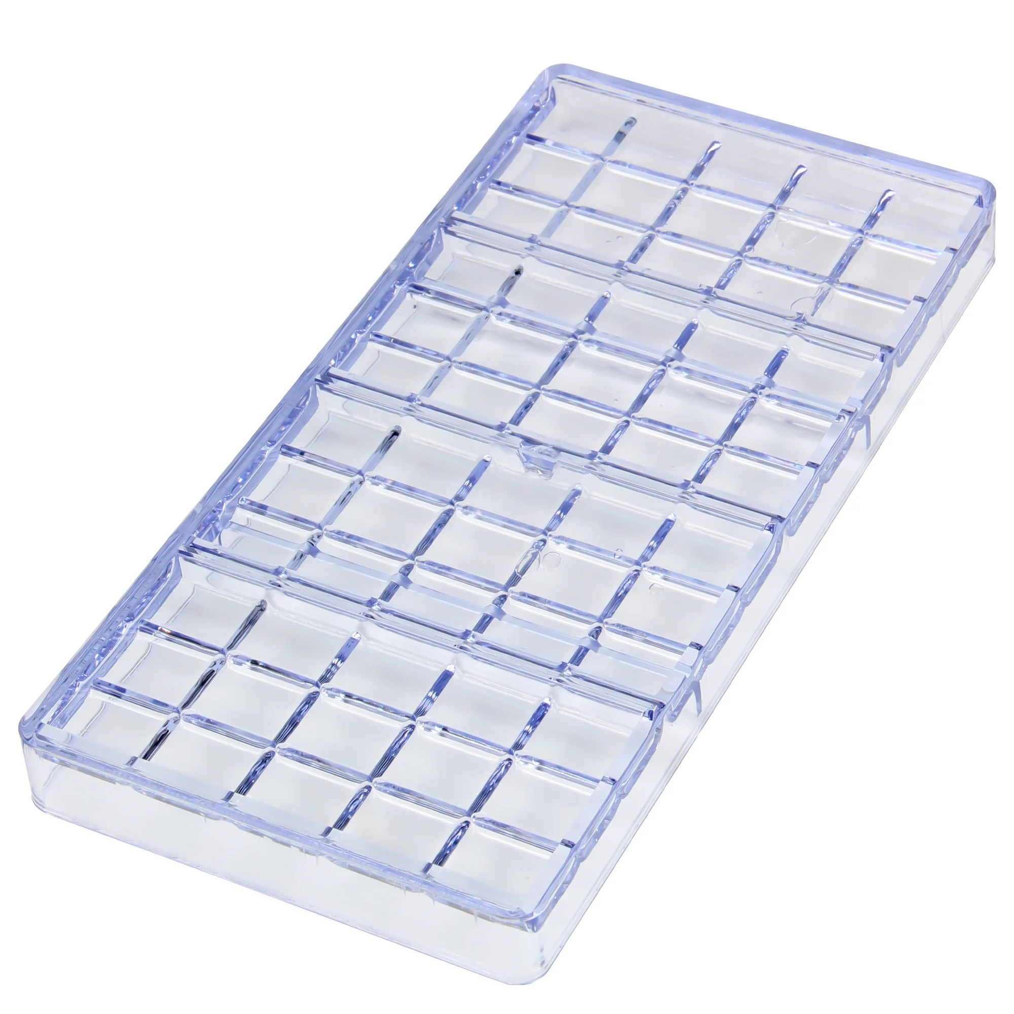 

Custom block chocolate polycarbonate mold molde de policarbonato para chocolate cake tools 3D Plastic Chocolate Mold
