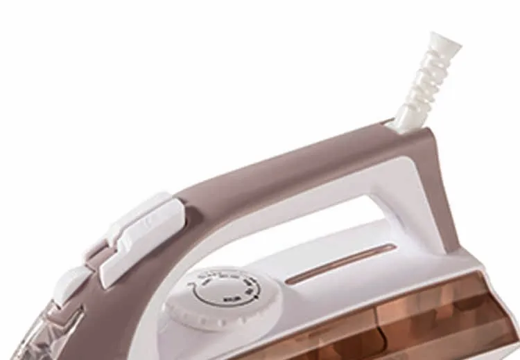 
Custom 140ml 1000W clothes ironing electric handle dry spray flat steam irons 