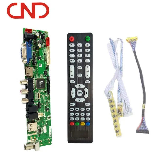 

LCD LED Universal TV Spare Parts HDVX9-AS V4.1 4.2 V59 TV Mother Board 1920x1080