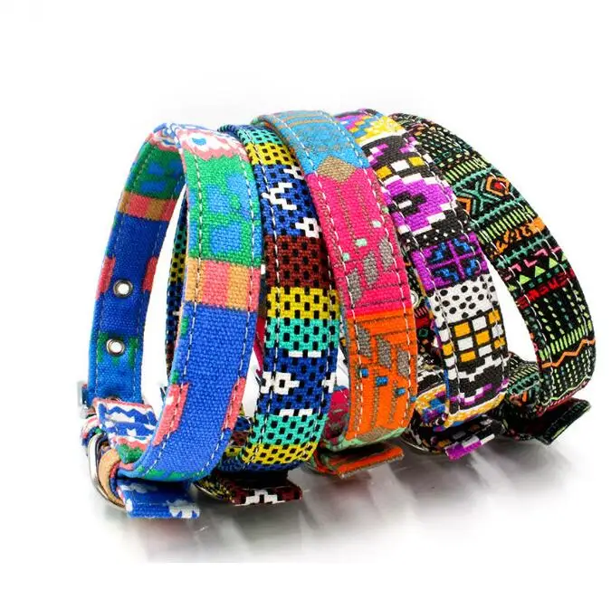 

2021 Fashion Bohemia Style Pet Collars Neck Strap dog collar pet