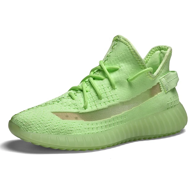 

Good and hot selling YZ 350 shoes very fashion glow sport shoes, 2 colors