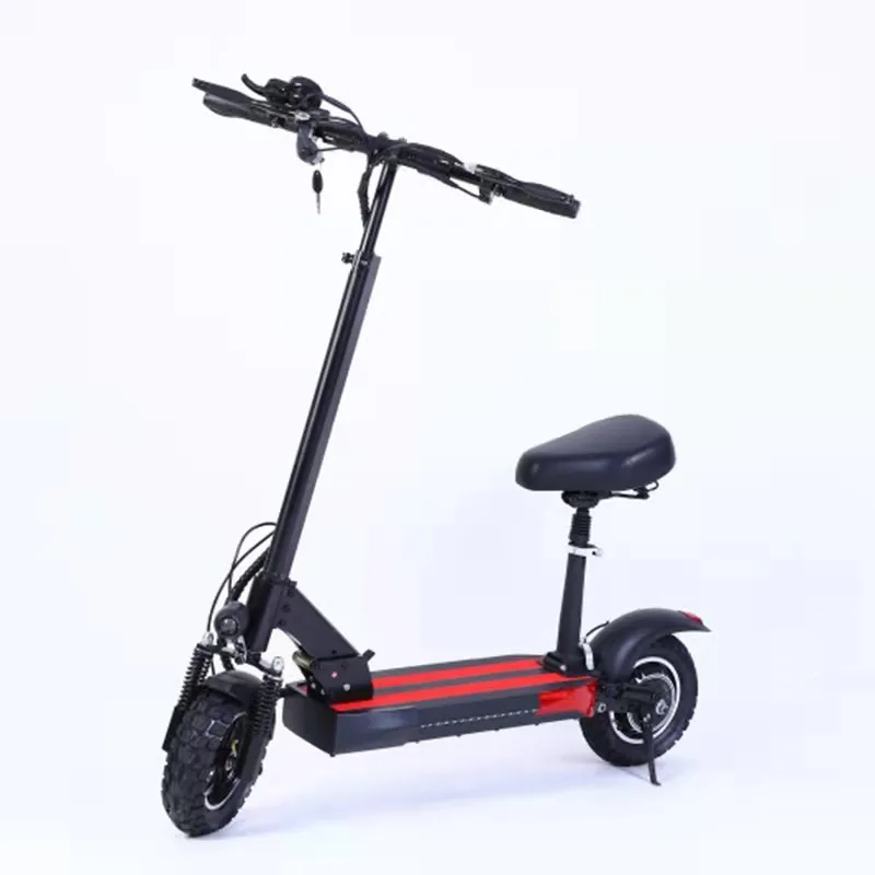 

10 inch adult electric scooter mini folding scooter 500W foldable Scooter, Black