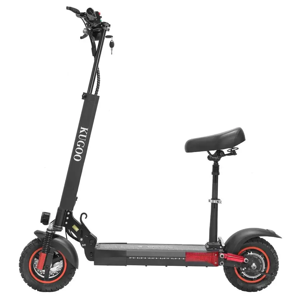 

EU Stock Warehouse Dropshiping 48V 16AH KUGOO M4 PRO 10" Off-road Tires 500W Motor Folding Electric Scooter with seat