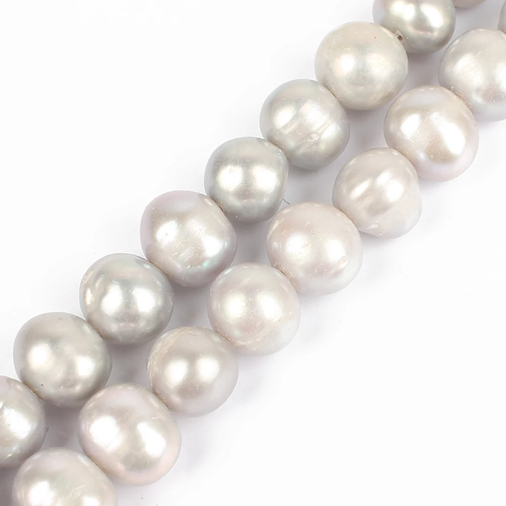 

Wholesale Price 7-8mm Gray Round Pearl Loose Beads for Jewelry DIY Making Bracelet