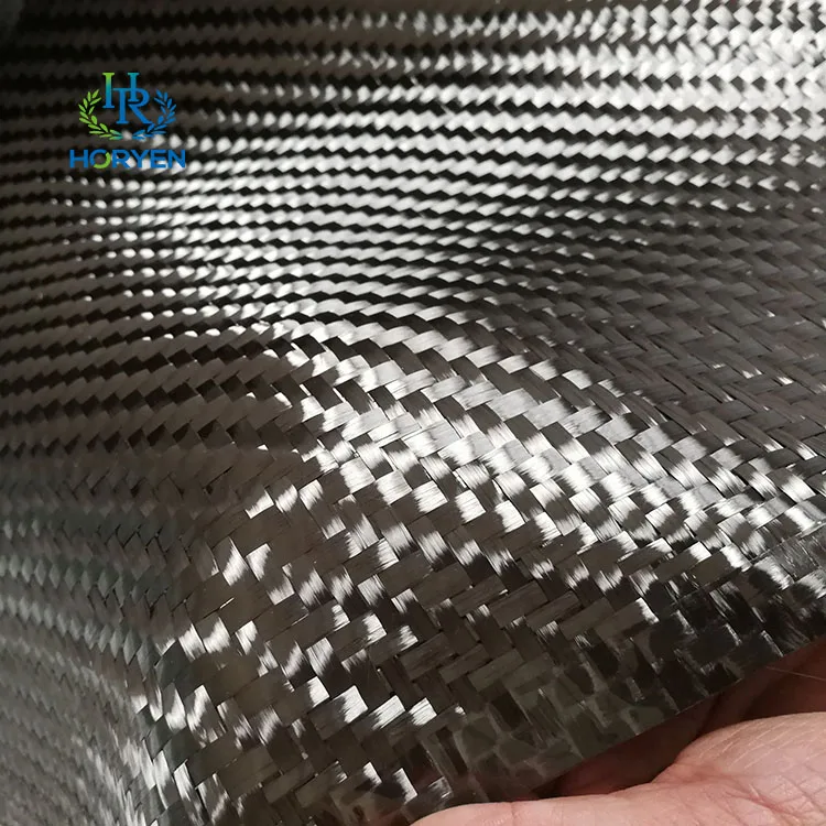 

High Grade 3k Twill Weave Bidirectional Carbon Fiber Fabric Cloth 200gsm
