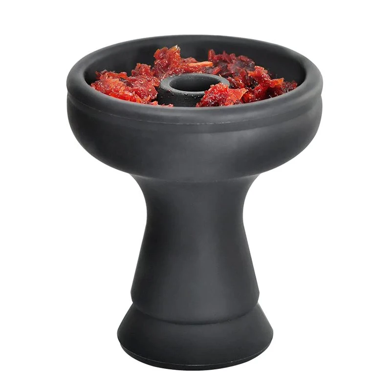 

Amazon Hot Sale Silicone Phunnel Hookah Bowl with Big Hole for Smoking Accessories, Assorted colors