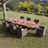 Audu Australia Garden Outdoor Rattan Dining Set