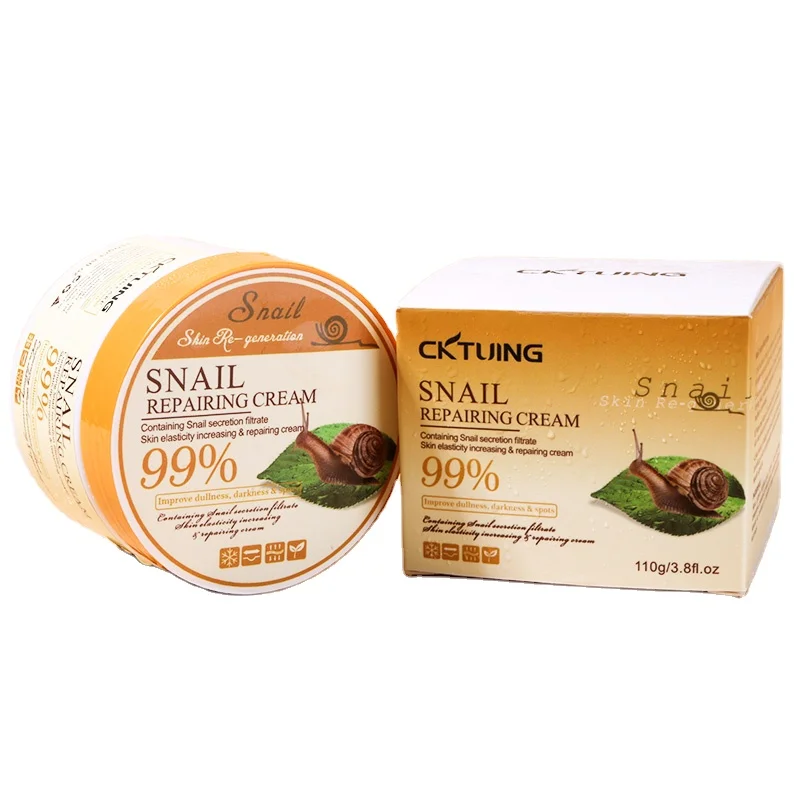 

snail collagen repairing cream facotry price odm oem production snail serum