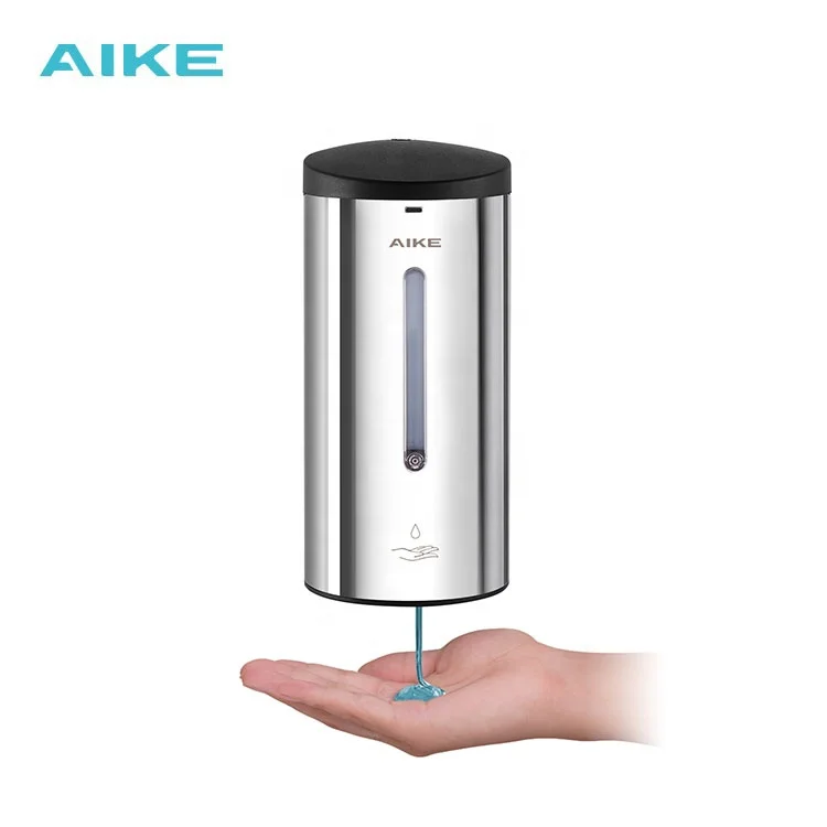 
CE ROHS AK1205 Bathroom 304 Stainless Steel 700ml Touchless Automatic soap liquid dispenser  (1461858740)