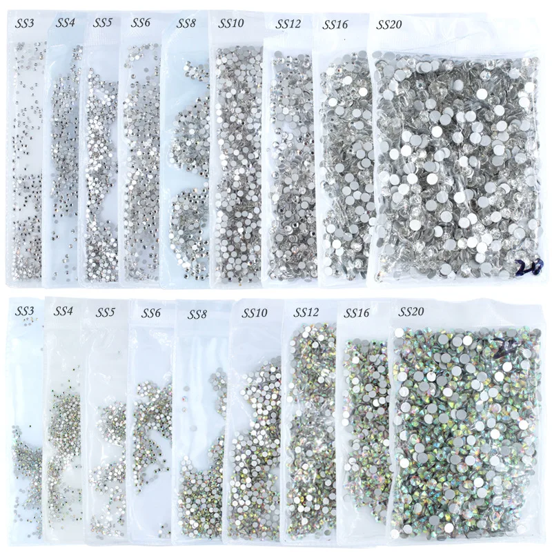 

Ss16 Ab Dmc Rhinestone Flatback Rhinestone Glass Crystal Rhinestone