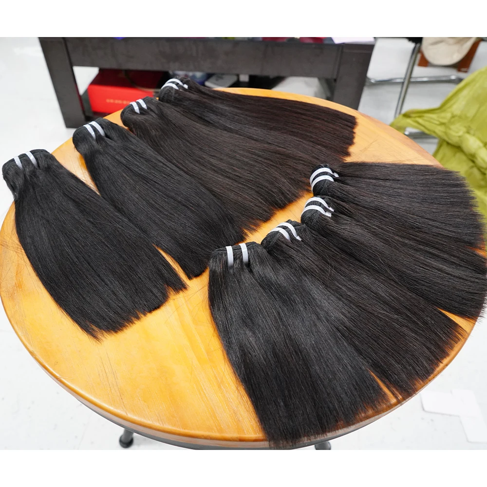 Vietnamese Remy Human Hair Double Drawn Raw Virgin No Split Ends Wholesale Hair Extensions