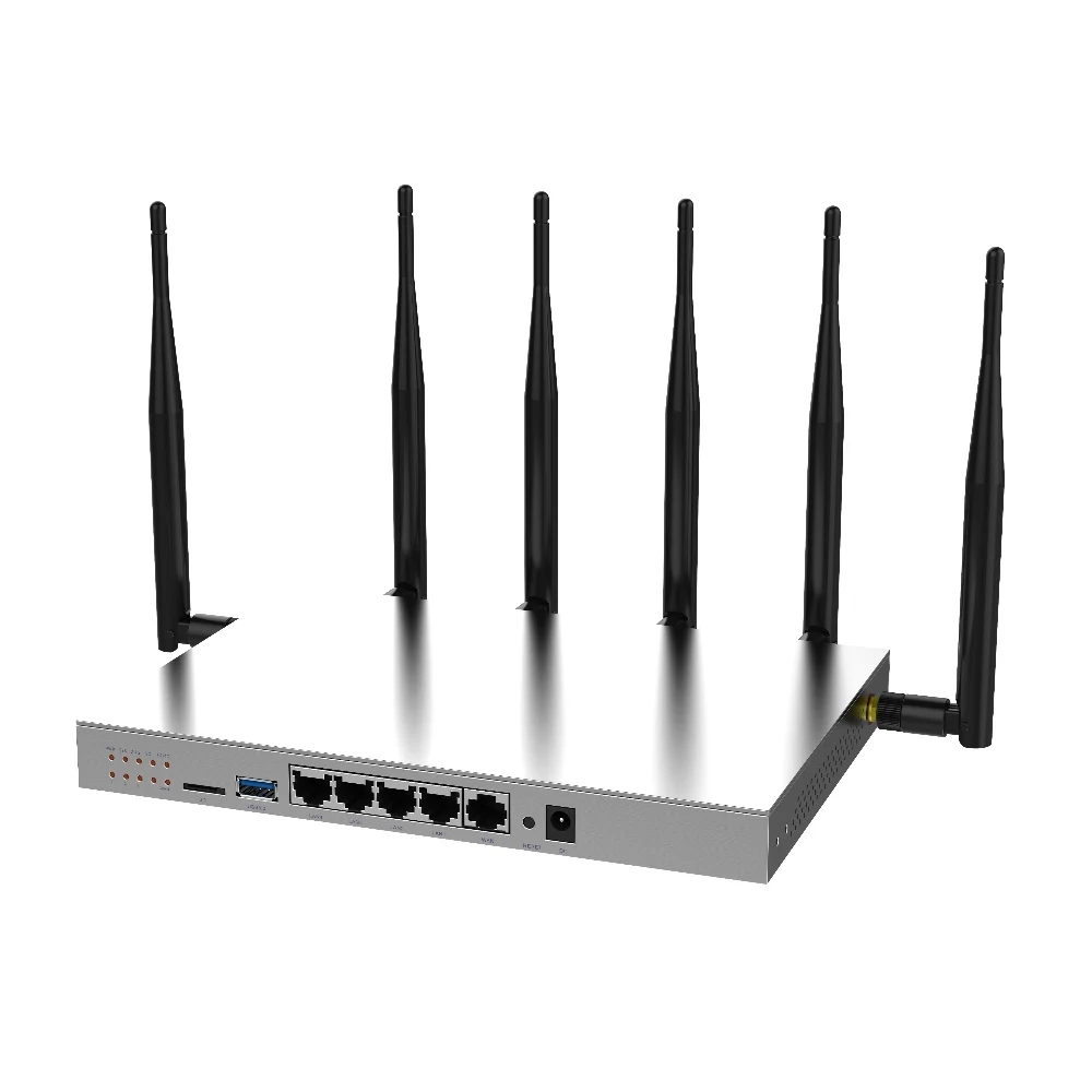 

4G Dual-Band Gigabit Router With Pci-E Interface To Lan Output WG3526 With EP06-A EM12-G EM160R RM502Q-AE