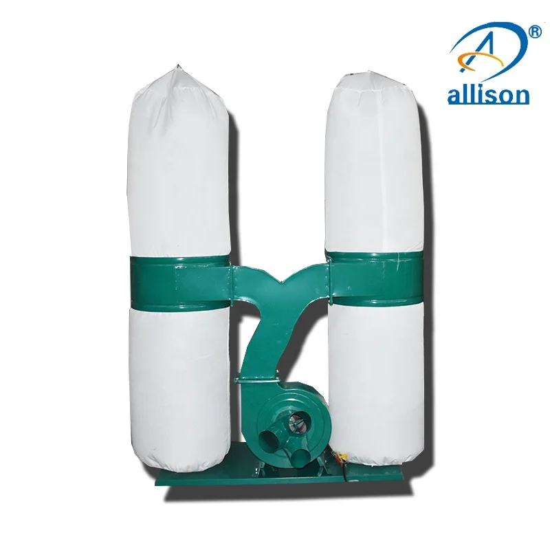 
MF9030 Low Price Electric Double Bag Wood Dust Collector For Woodworking Machine 