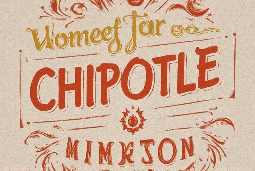 Comparison of chipotle products on a countertop