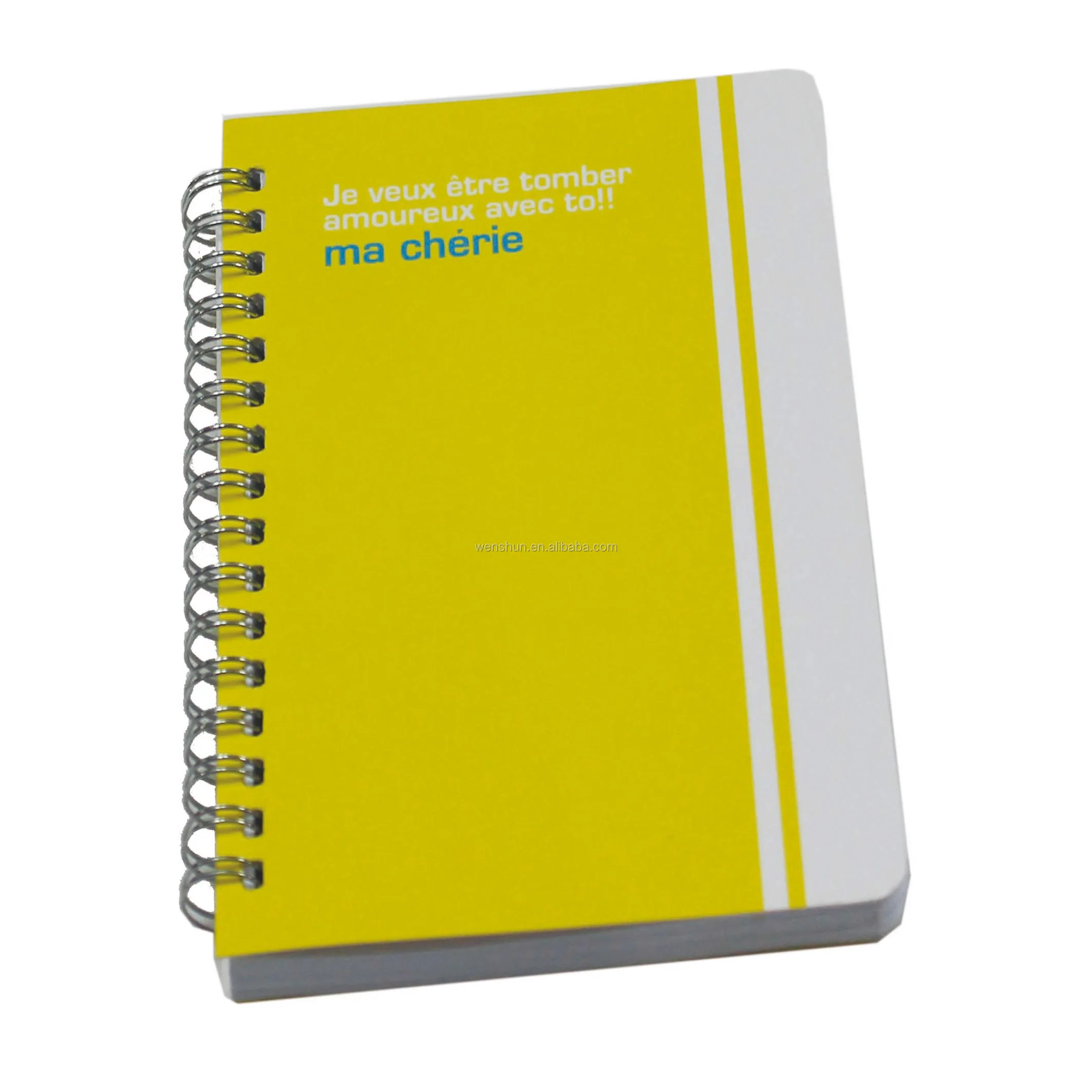 

Cheap Customizable Wire Bound Canada Notebooks with Coated Paper, Customized