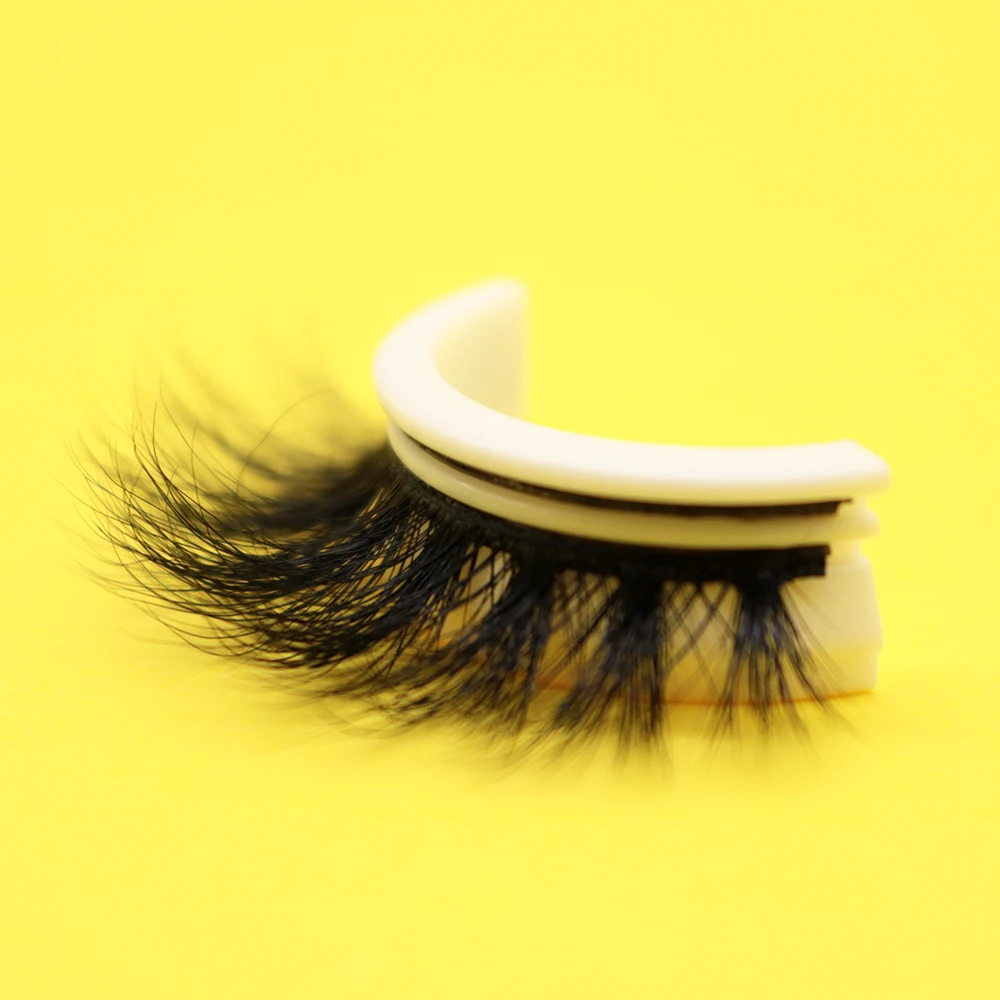 

Wholesale 3D Reusable Self-adhesive Fake Silk Eyelashes Private Label Water Adhesive Eye Lash Without Glue Products, Natural black