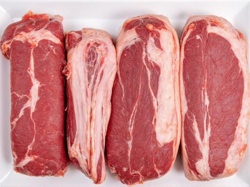 different types of pork meat
