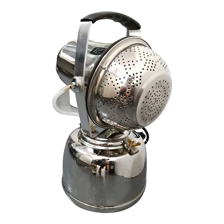 

220V Power Fogger Electric Spray Disinfection-Machine ULV Sprayer Portable 1200w Water Misting Sprayer ULV, Sliver