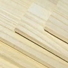 unfinished paulownia pine wood purse box take out box with handle