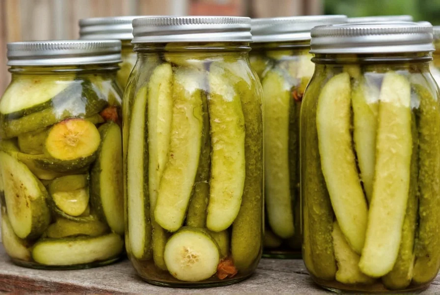 Close-up of a crunchy pickle being bitten into