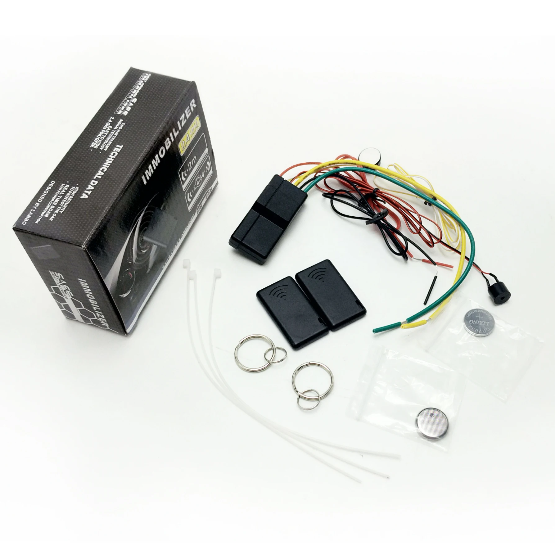 Anti Robbery And Anti Hijacking System Vehicle Immobilizer 2.4ghz