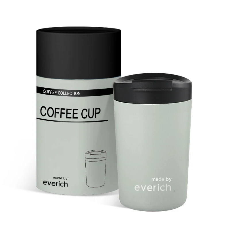 

10oz Eco-friendly Double Walled Stainless Steel Travel Coffee Mug Vacuum Insulated Reusable Coffee Tumbler Cup