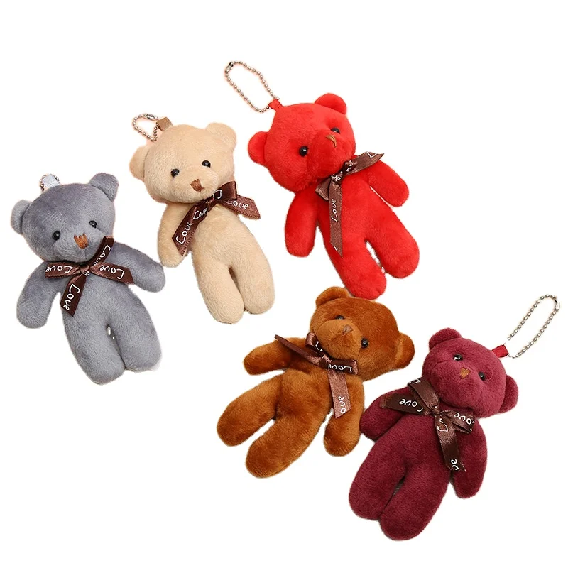 

Mini Bear Wish Plush Toy Cute Teddy Bear Keychain Valentine's Day Gifts Wholesale