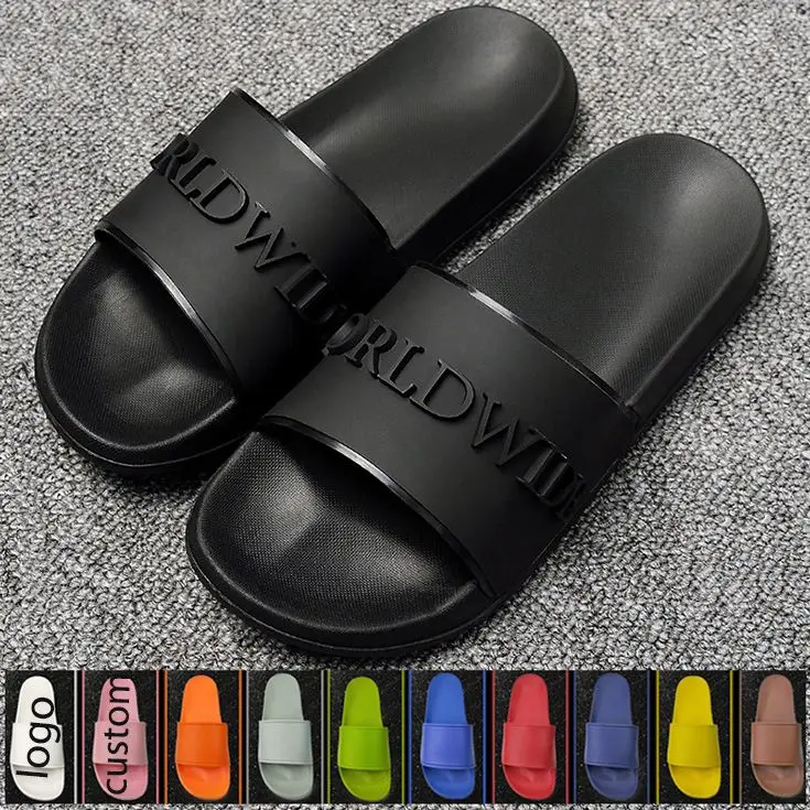 

Slippers Soles For Shoe Making Bungbed With Slide Vamp Slipper Male Breathable Slides Super Frosted Bevelled Edge Footwear, Customized color