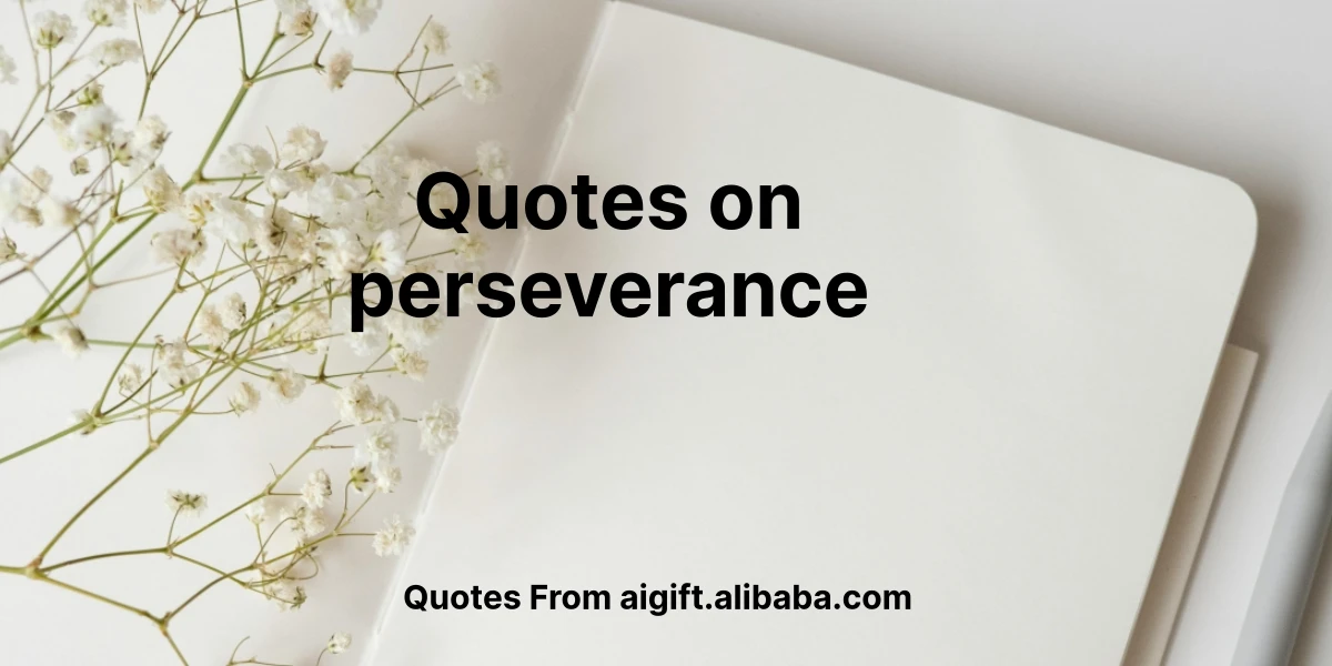 quotes on perseverance