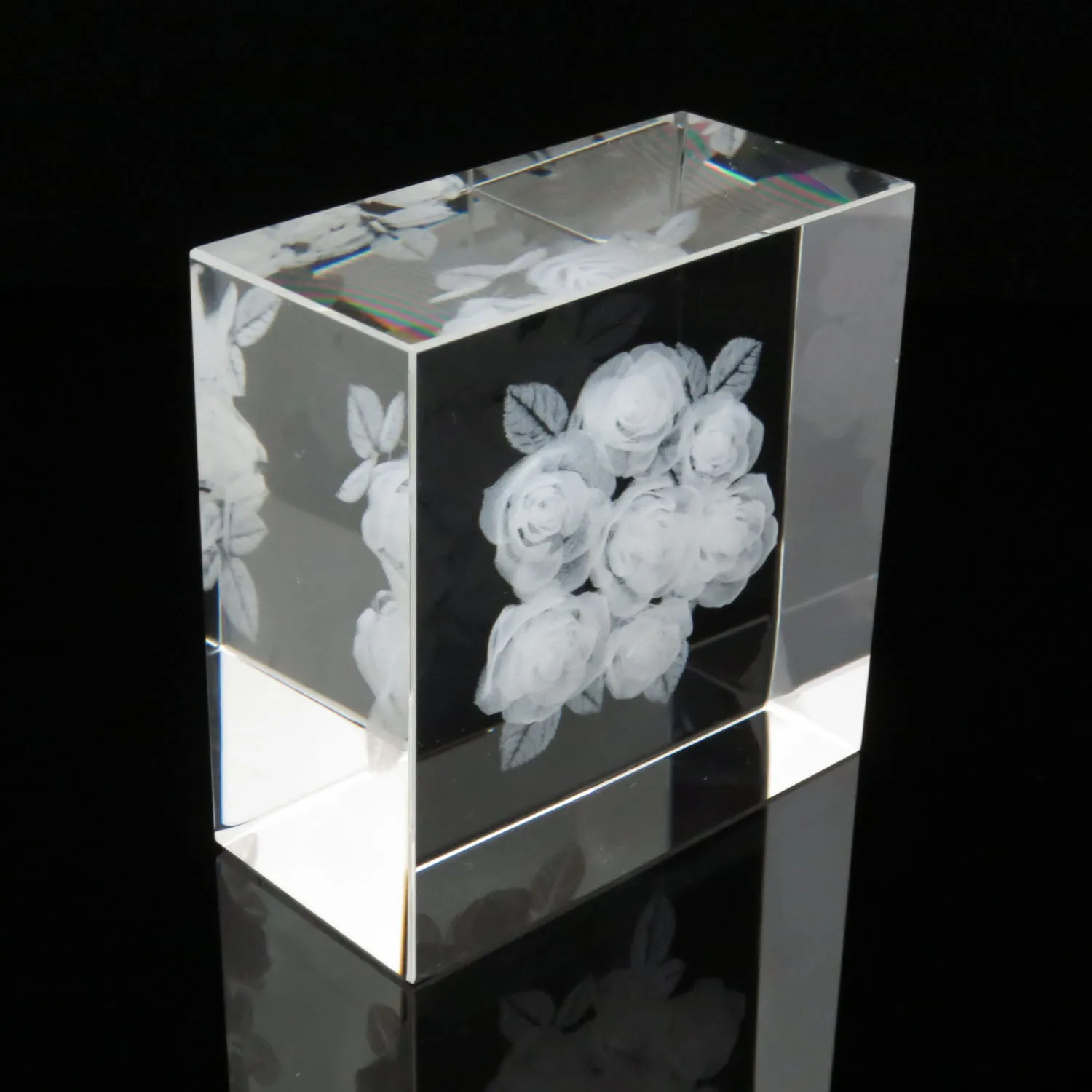 Crystal 3d Laser Etched Clear Glass Paperweight Buy Crystal 3d Laser