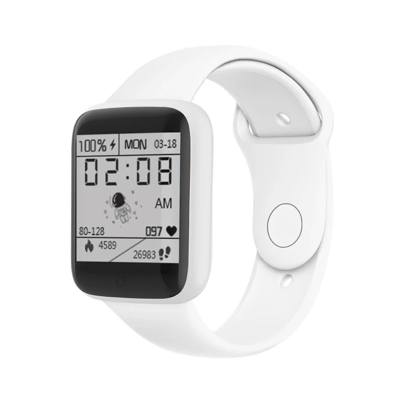 

Reloj Inteligente Y68 Smart Watch D20 Heart Rate Fitness Sport Tracker Wristband Relogio D20, Multi