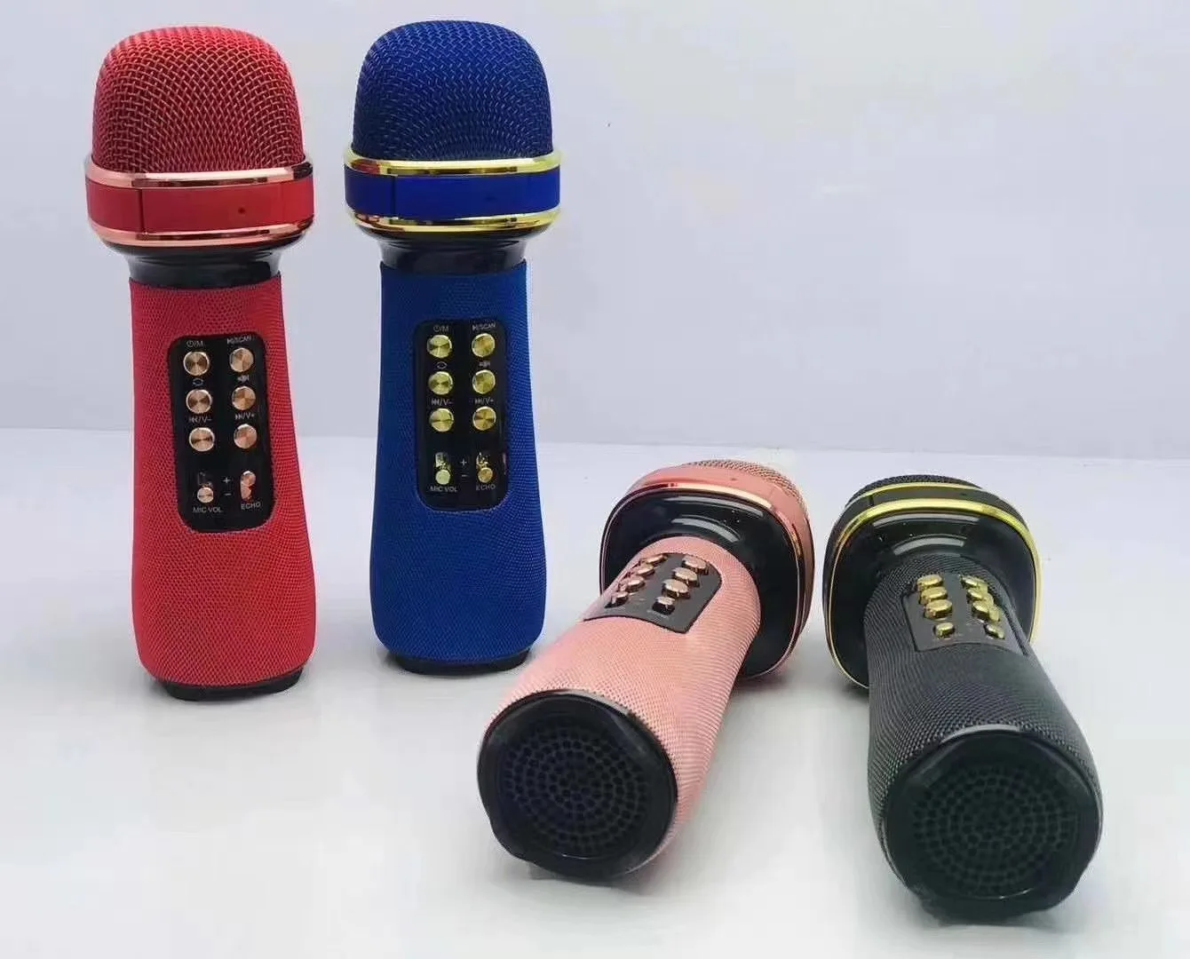 

WS898 direct deal Customized household kids wireless karaoke microphone speaker microphone handheld microphone