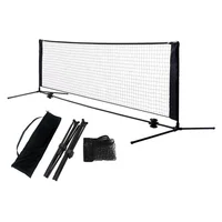 

Factory Wholesale Price High Quality 4M Folding Adjustable Height Portable Badminton Net And Pickleball Tennis Net Stand