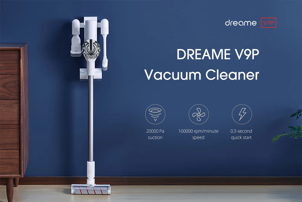Best Original Xiaomi Dreame V9p Lightweight Cordless Stick Vacuum