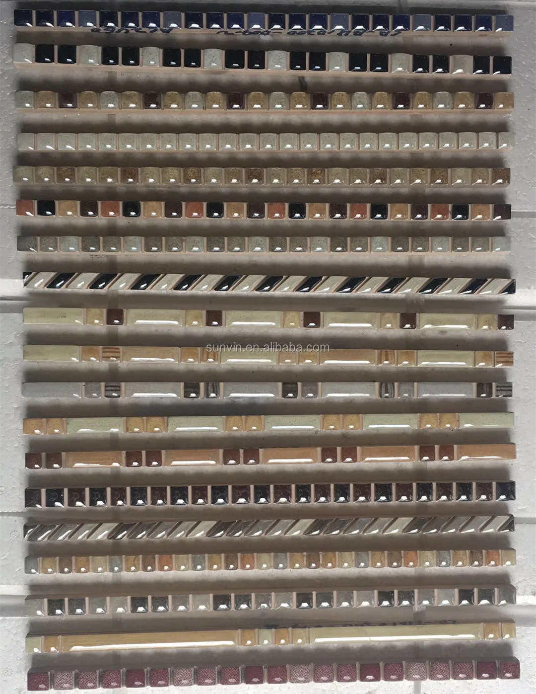 Metal Ceramic Decor Border Tiles Bubble Ceramic Decor Border Yaoxian